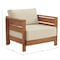 Alaterre Furniture Barton Weather Resistant Patio Outdoor Arm Chair with Stain-Resistant and Fade-Proof Cushions 80-OUTD-WD-CH - alternate 10